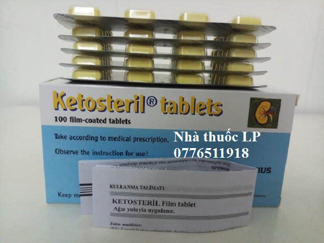Thuốc Ketosteril 600mg Methionine điều trị bệnh thận mãn tính (2)