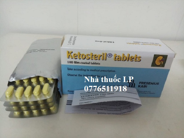 Thuốc Ketosteril 600mg Methionine điều trị bệnh thận mãn tính (4)