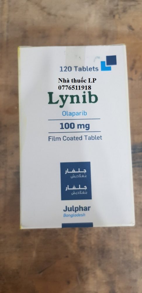 Thuốc Lynib 100mg Olaparib điều trị ung thư buồng trứng (2)