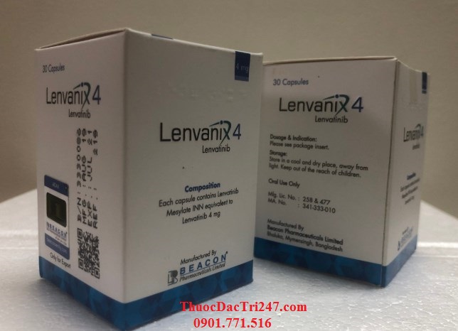 Liều lượng và cách dùng Lenvanix